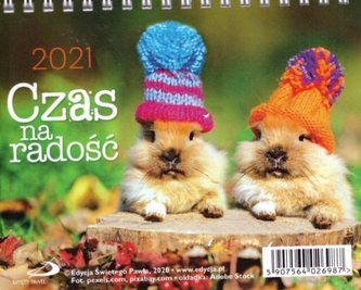 Kalendarz 2021 Biurkowy Czas to radość