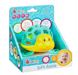 Miękka grzechotka żółw BAM BAM