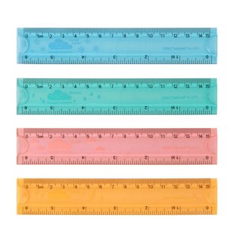 Linijka 15cm 6205 elastyczna DELI