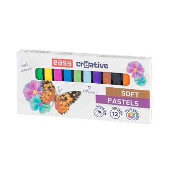 Pastele suche 12 kolorów EASY Pastele suche 12 kolorów EASY