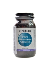 Viridian - MSM Glucosamine Complex 90 kapslí