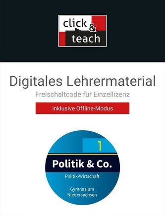 Politik & Co. 1 Niedersachsen neu click & teach Box