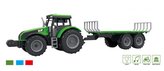 Traktor z przyczepą, dźwiękami i światłem
