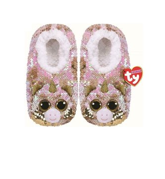 Ty Fashion Fantasia - Cekinowe kapcie Jednorożec M