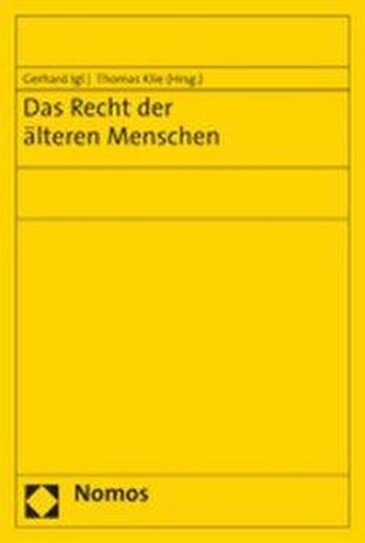 Das Recht der älteren Menschen
