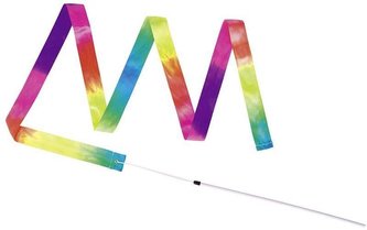 Gymnastická stužka s hůlkou – duha Gymnastická stužka s hůlkou – duha