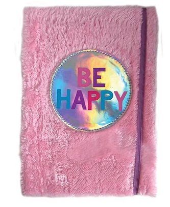 Notatnik pluszowy jasnoróżowy