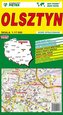 Olsztyn 1:17 500 plan miasta PIĘTKA