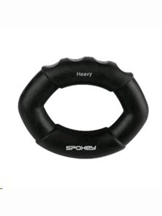 Spokey - HAND POWER posilovací kroužek černý, tvrdý