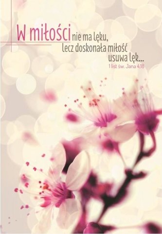 A Kartka składana - W miłości nie ma lęku