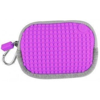 Pixelbags Saszetka szaro - fioletowy