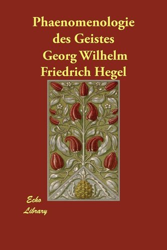 Phaenomenologie des Geistes