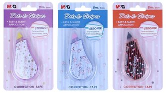 Korektor w taśmie Dots&Stripes 8mx5mm M&G;