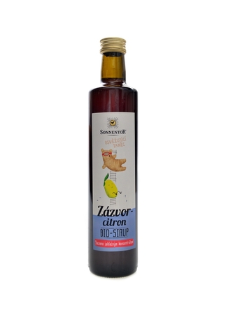 Sonnentor - Zázvor -Citron - ovocný koncentrát BIO 500ml