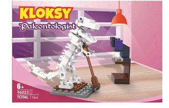 Klocki Kloksy Paleontolożka 74 elementy
