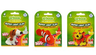 Masa piankowa zestaw mini 30g Zwierzaki CRICCO