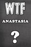 Wtf Anastasia ?: College Ruled Composition Book Diary Lined Journal