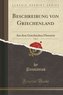 Beschreibung von Griechenland, Vol. 4