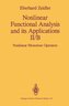 Nonlinear Functional Analysis and its Applications