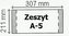 Okładka na zeszyt A5 (50szt) NARNIA