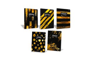 Zeszyt A5/80K linia Blackie (5szt)