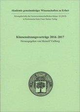 Klassensitzungsvorträge 2016-2017