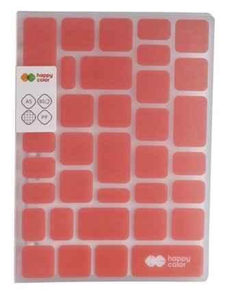 Kołobrulion A5/80K kratka Trend Pink HAPPY COLOR