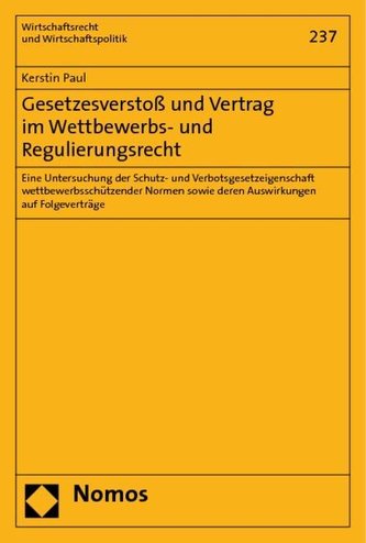 Gesetzesverstoß und Vertrag im Wettbewerbs- und Regulierungsrecht
