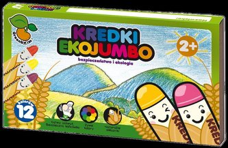 Kredki ekojumbo 12 kolorów