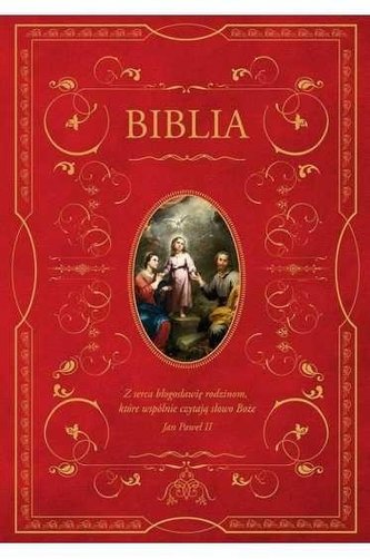 Biblia z obwolutą - Święta Rodzina