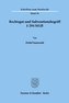 Rechtsgut und Subventionsbegriff § 294 StGB.
