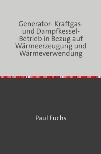Generator- Kraftgas- und Dampfkessel-Betrieb