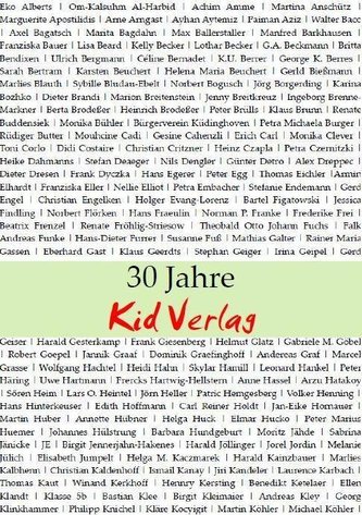 30 Jahre Kid Verlag