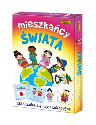 Układanka - Mieszkańcy Świata
