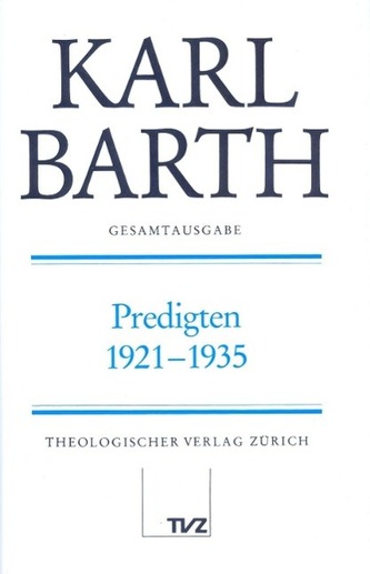 Predigten 1921-1935