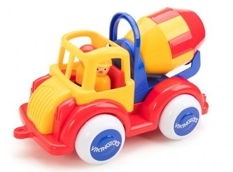 Pojazd Jumbo Betoniarka z figurkami