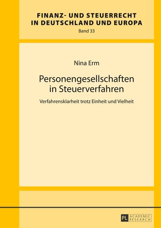 Personengesellschaften in Steuerverfahren