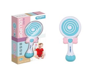 Grzechotka lizak Blue