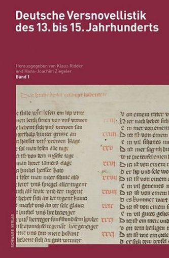 Deutsche Versnovellistik des 13. bis 15. Jahrhunderts. Bd.1.1