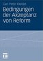 Bedingungen der Akzeptanz von Reform