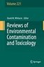 Reviews of Environmental Contamination and Toxicology Volume 221