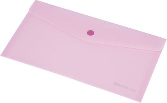 Koperta Focus C4533 DL przezroczysta różowa