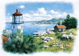 Puzzle 500 Latarnia nad morzem