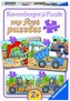 Puzzle zestaw Plac budowy