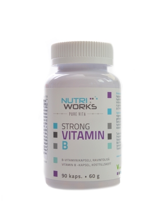 NutriWorks - Strong Vitamin B 90 kapslí NutriWorks - Strong Vitamin B 90 kapslí