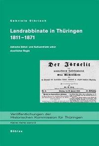 Landrabbinate in Thüringen 1811-1871