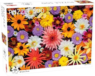 Puzzle 500 Garden Flowers