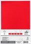Filc A4 czerwony 10szt