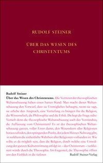 Über das Wesen des Christentums