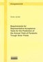 Requirements for Representative Acceptance Tests for the Prediction of the Annual Yield of Parabolic Trough Solar Fields